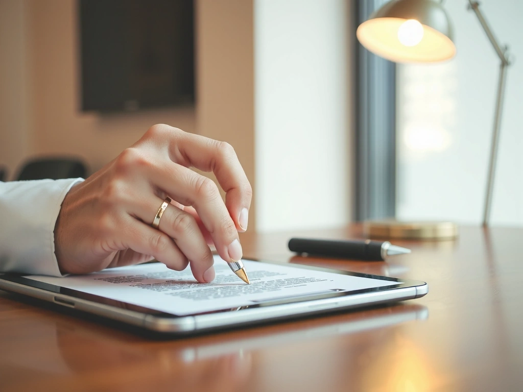 Signature électronique d'un contrat